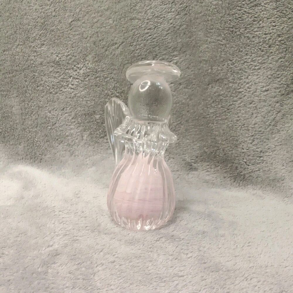 Prestige Elwood‎ Glass 1997 Pink Praying Angel Halo